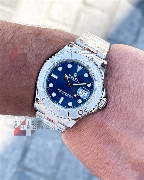 rolex yacht master thickness|rolex yacht master blue dial 40mm.